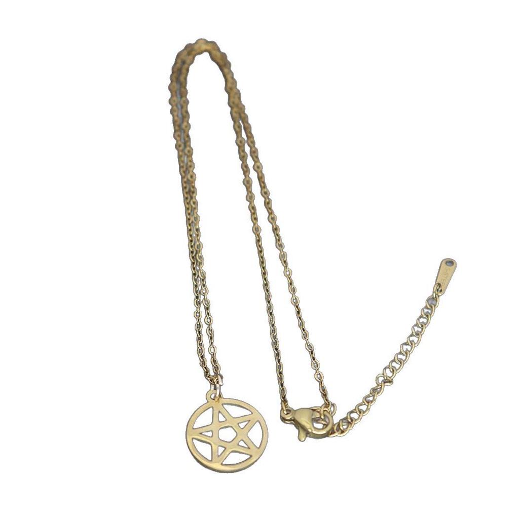 Stainless Steel Star Pendant Necklace - Stylish, Durable, and Versatile