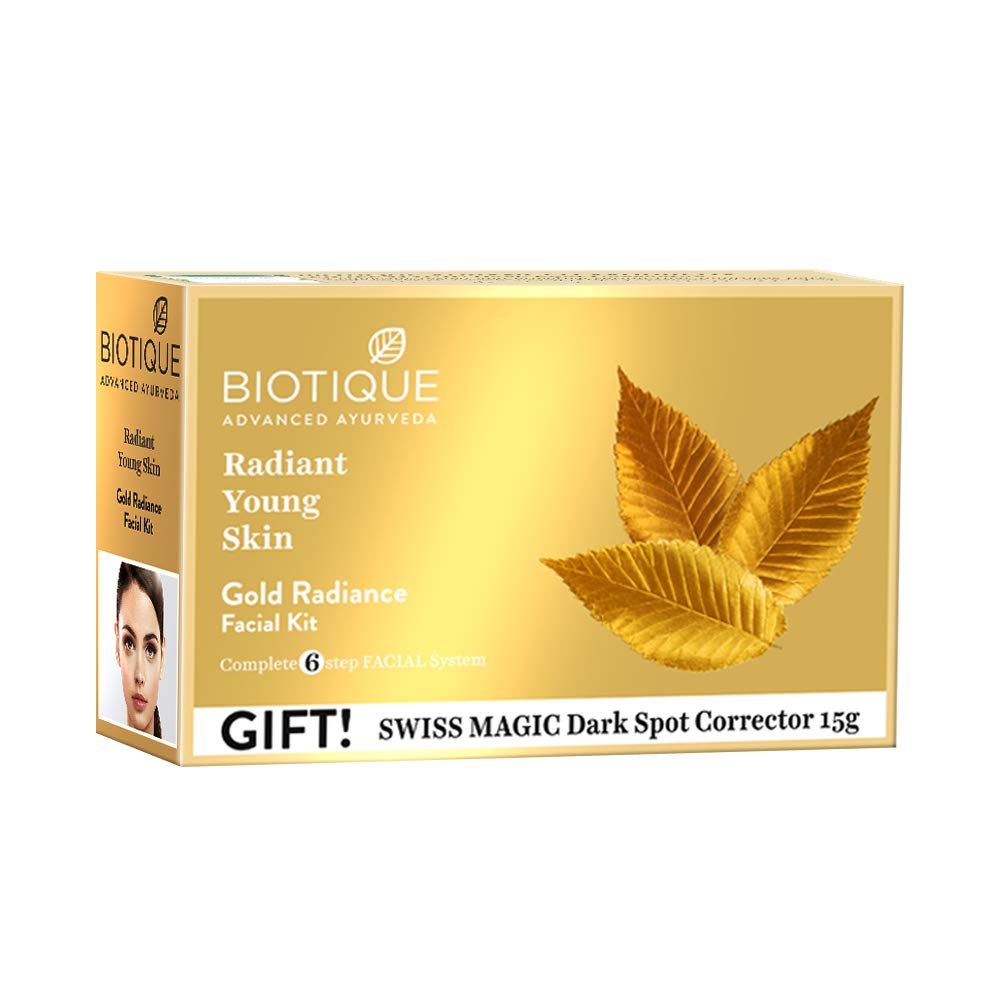 

Biotique Bio Gold Radiance Набор для лица для сияющей молодой кожи (Пакет из 1)