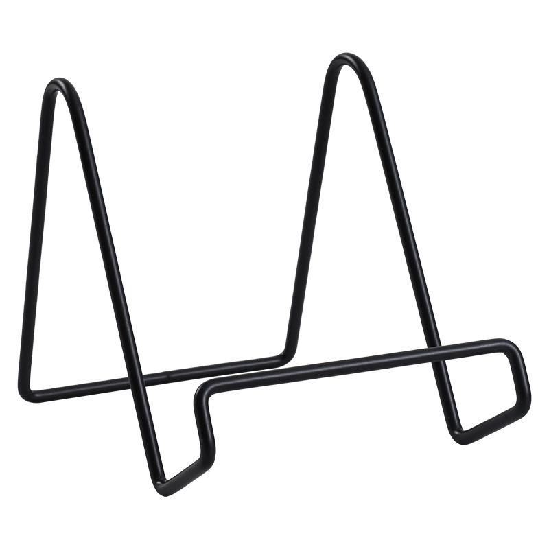 Wrought Iron Photo and Tablet Display Stand - Decorative Metal Frame Holder