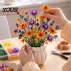 Creazione con Perline per Principianti Kit Fiori di Perline Fai da Te, Bouquet di Fiori Selvatici Artigianato Colorato Rilassante Kit Hobby per il Weekend Arte Adulti Adolescenti,