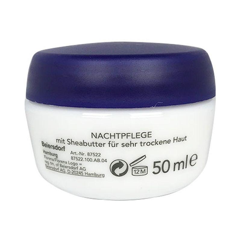 Florena Shea Butter & Argan Oil Night Cream 50ml