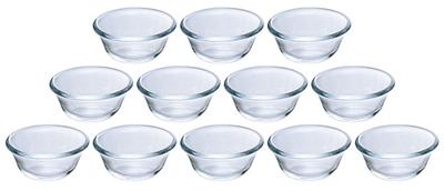ADERIA New Plain Clear Small Set of Made In Small Wedding Small Wedding Small Commercial Wedding Birthday P6200 Bowl, Bowl, 12, Japan, Stylish, Glass,