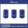 Polyester Sewing Thread - 1000 Yards for Garments & Crafts, Assorted Colors, Small Spool
