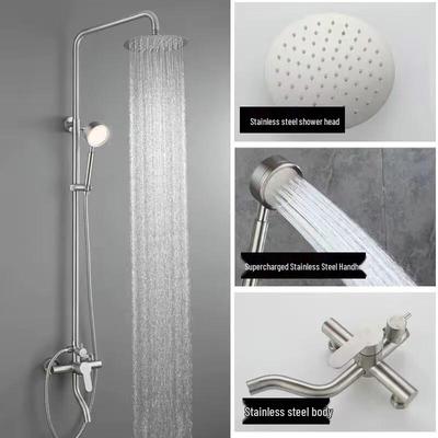 Stainless Steel Wall-Mounted Shower Set