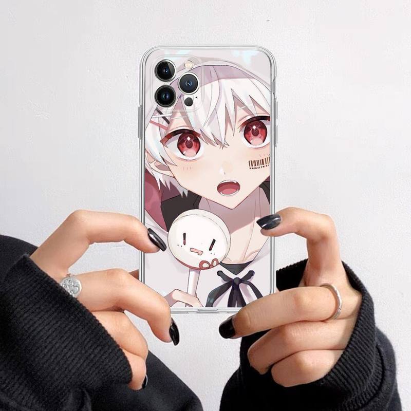 Anime Mafumafu Phone Case For iPhone 13 14 Pro Max XS XR 12 11 Pro 13 Mini 6 7 8 Plus Clear Back Cover Capa