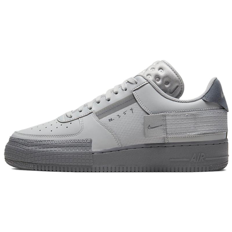Nike Air Force 1 Type Grey Fog Sneakers CT2584-001