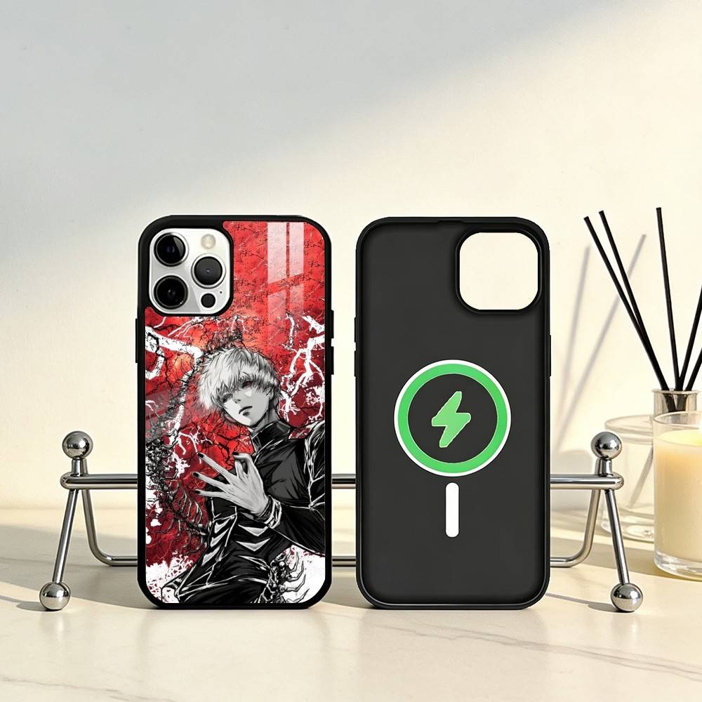 Tokyo Ghoul Phone Case For iPhone17,16,15,14,13,12,11 Plus,Pro Max Magnetic For Magsafe Wireless Charging