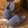 Women's House Slippers Fashionable Trendy Bear Pattern Soft-soled Indoor Slipper for Autumn and Winter
