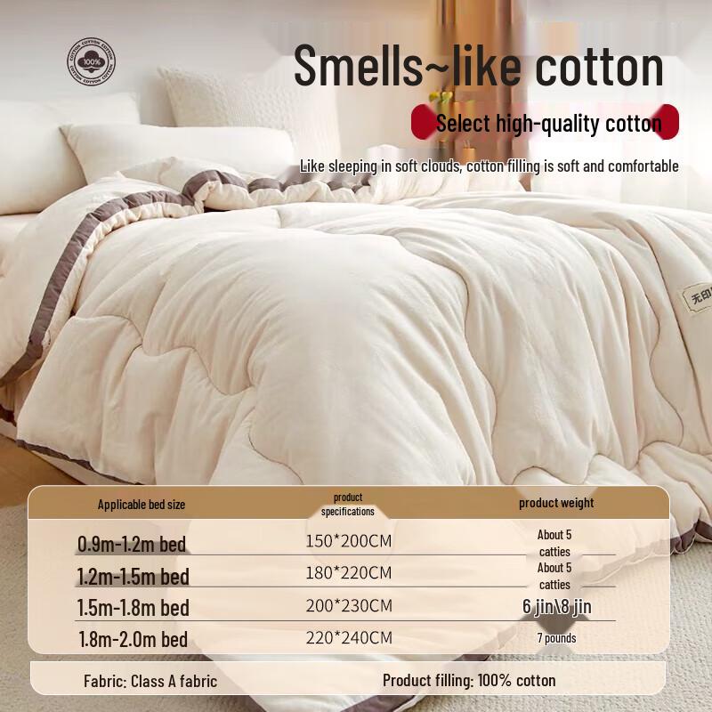 Muji A-Class Antibacterial 100% Xinjiang Cotton Quilt