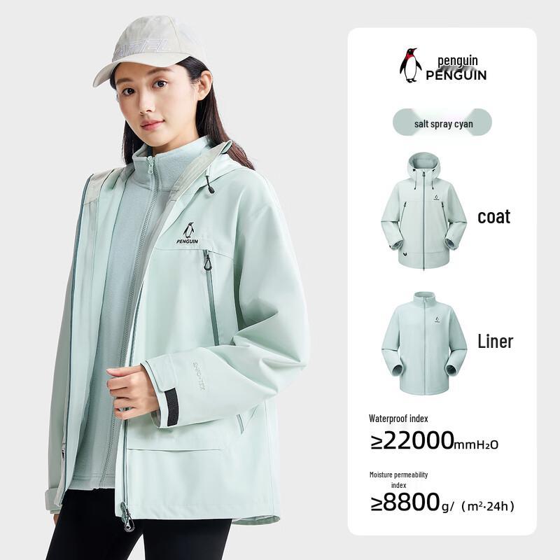 Camel Wind Shield 2.0 3-in-1 Unisex Insulated Jacket