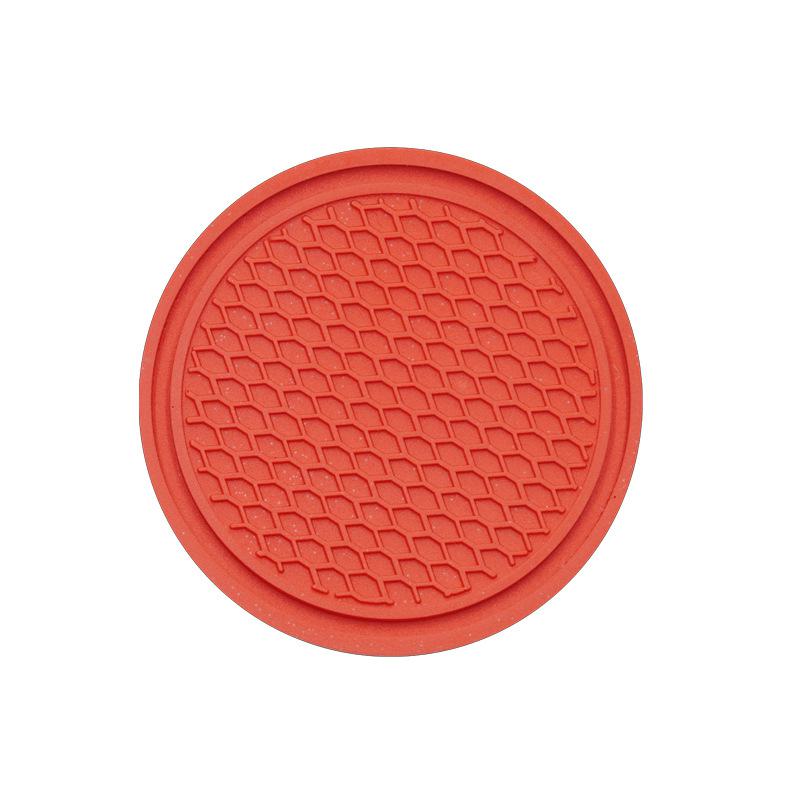 Nuovo transfrontaliero Hot Selling Car Water Coaster: Prodotto interno rotondo in PVC in gomma morbida antiscivolo