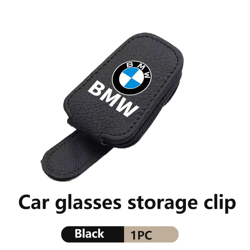 For BMW Multifunctional Car Sun Visor Glasses Holder Sunglasses Clip M Performance E36 E46 E60 E90 E91 E92 E93 F30 F20
