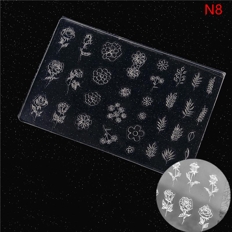 

1 шт. Силиконовая 3D-форма для свитера-бабочки и снежинки, силиконовая форма для фоторамки, силиконовая форма для ногтей, шаблоны для нейл-арта своими руками, форма для ногтей as the picture