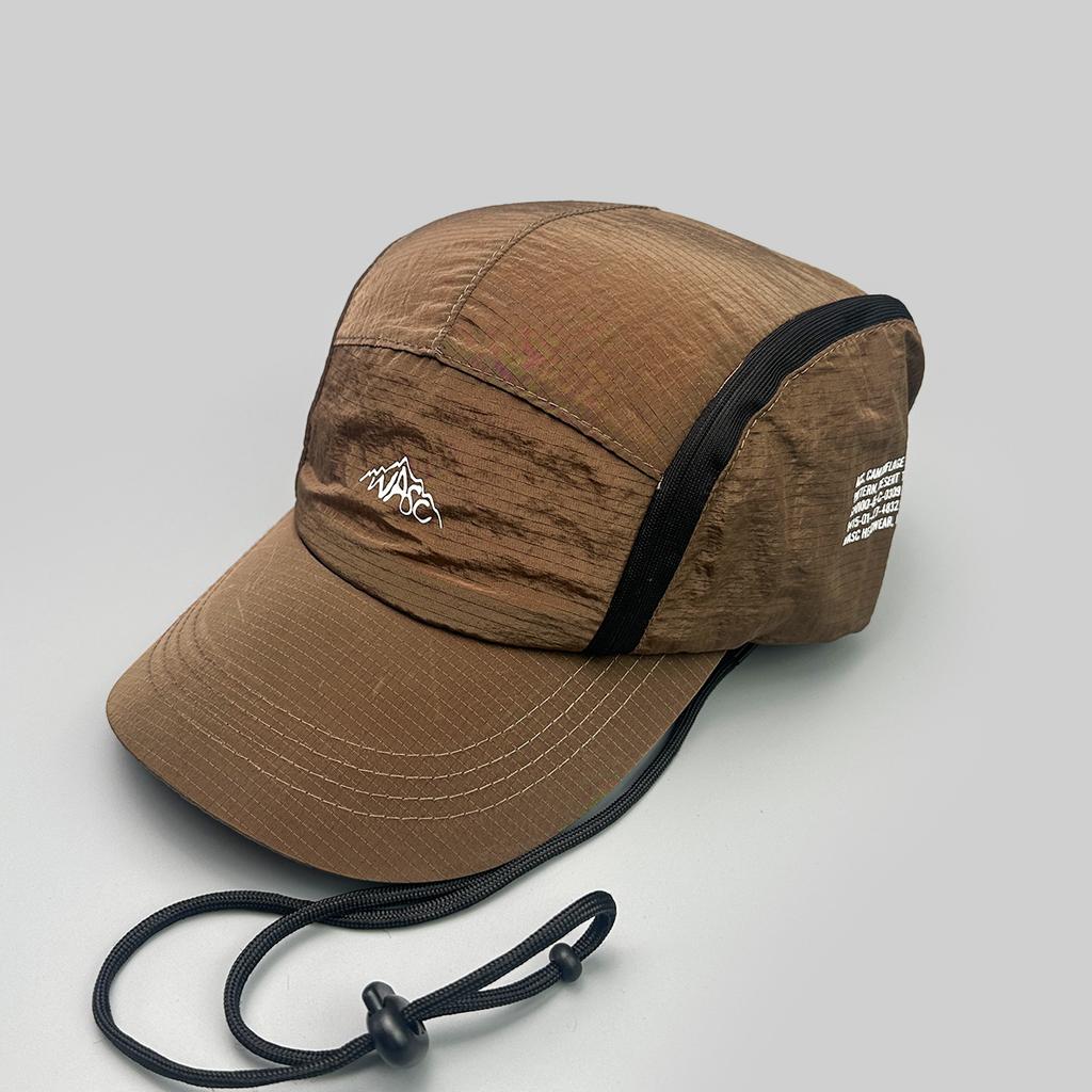 Amerikanische Schnelltrocknende Baseballkappe mit Seitentasche für Briefe, Windschutzseil, für Männer und Frauen, für Outdoor-Camping, Personalisierbare Kappe