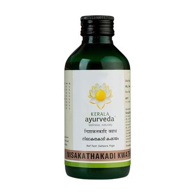 Nisakathakadi Kwath 200 ml Decotto Erboristico Ayurvedico per Adulti Confezione da 1
