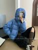 White Duck Down Puff Down Jacket Women's Winter New Hooded Warm Small Short Bread Jacket Thick Coat