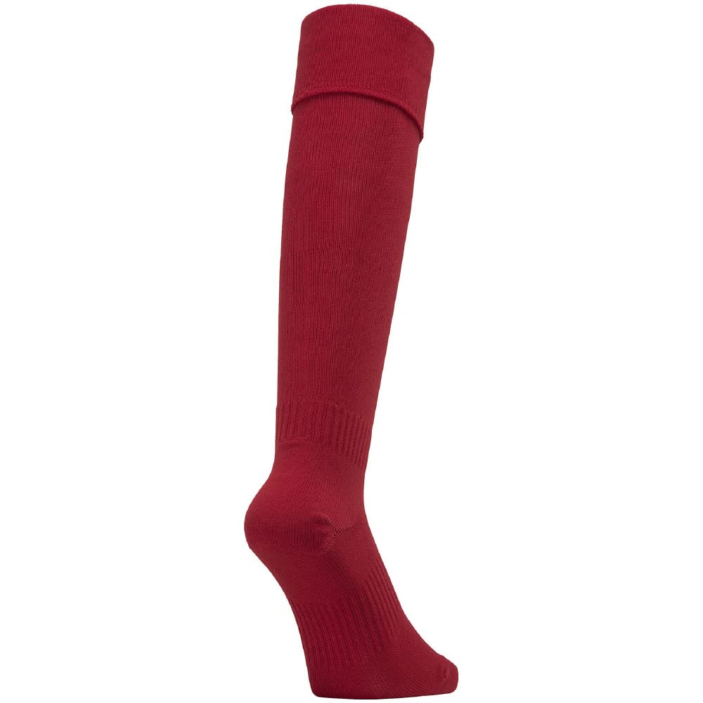 Mizuno Soccer Solid Color Chinese Size Cm Stockings, Socks, P2MXA060, Red, 25.0-27.0