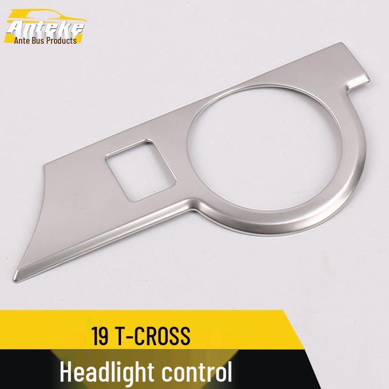 19 T-CROSS Headlight Control Button Switch Adjustment Patch