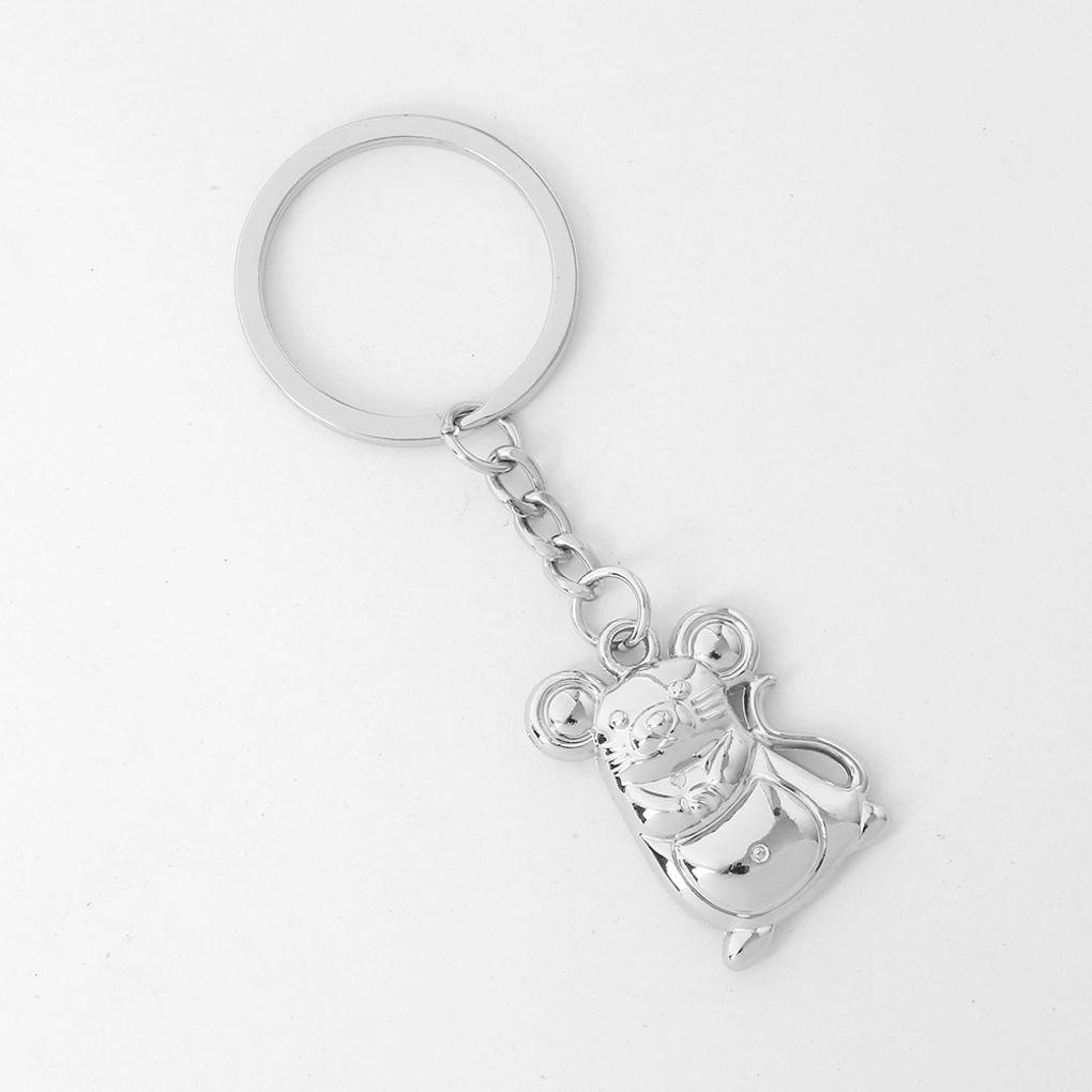 Year of the Rat Keychain Car Key Holder Key Ring