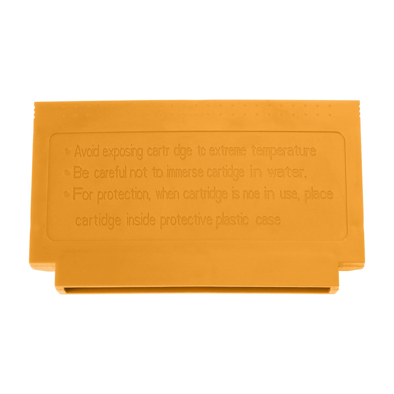 

Твердий пластиковий чохол-накладка Заміна 8-бітний Бокс для ігрової картки Сліп для картриджа FC Family Computer Ігровий картридж Ремонт Корпус жовтий