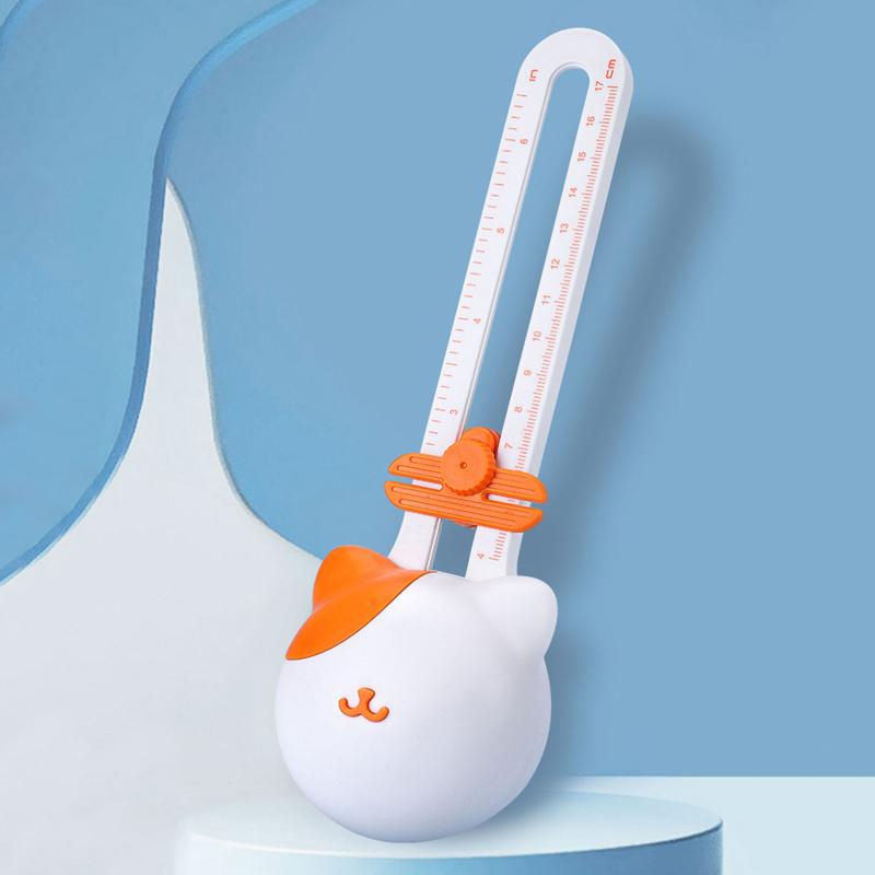 

Круговой резак с точностью 360 градусов - резак для бумаги из нержавеющей стали для поделок своими руками, для студентов, диаметр от 3,93 до 12,6