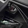 12V/24V Dual USB QC3.0 Outlet Car Charger USB Lighter Socket Waterproof With LED Voltmeter ON/Off Switch Quick Charge Adapter Car Accessories
