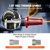 Metal Lathe Machine, 8.3'' x 29.5'', Precision benchtop power metal lathe, 0-2500 RPM Continuously Variable Speed, 750W Brushless Motor Metal Gears,