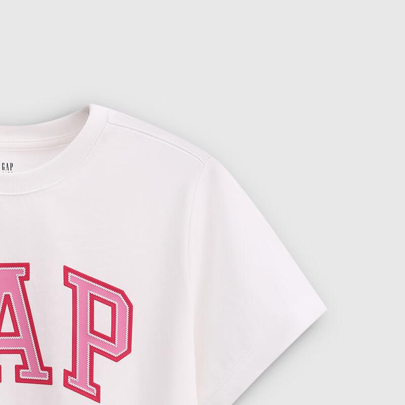 Gap Girls' Classic Logo Cotton Short Sleeve T-Shirt