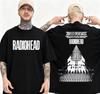 2025 Radio Commanders Return To Europe Tour Tshirt Mens Fashion Cotton Tshirt Summer New Harajuku Street Punk Fashion