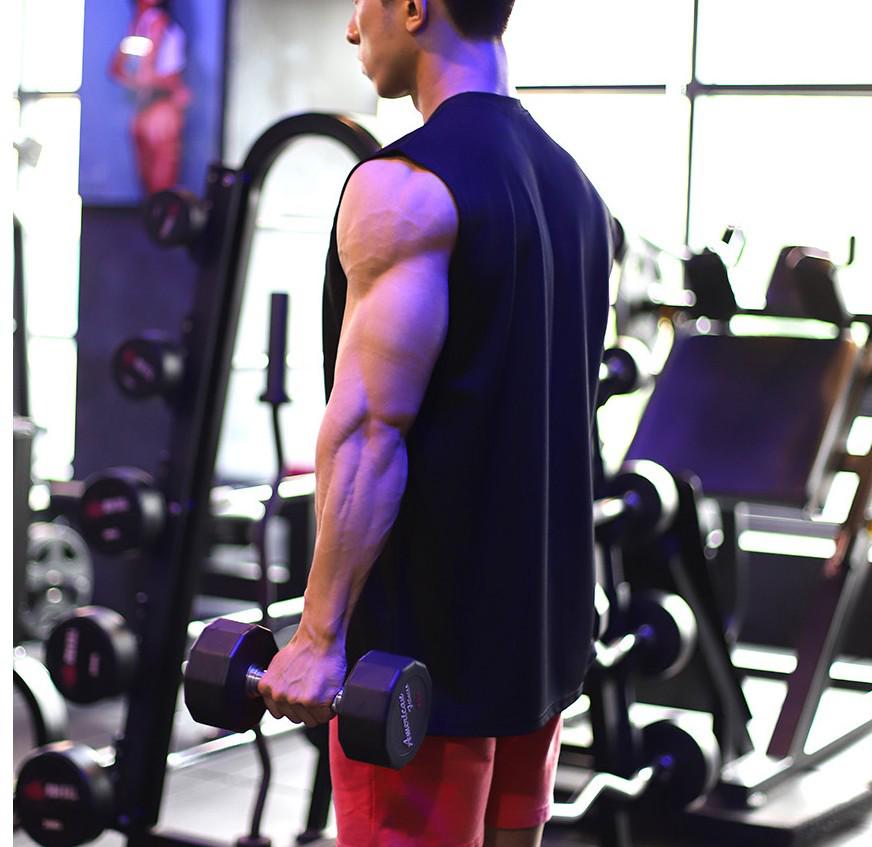 2024 Men's Korean Style Sleeveless Fitness Tank Top - Loose, Breathable Training Vest