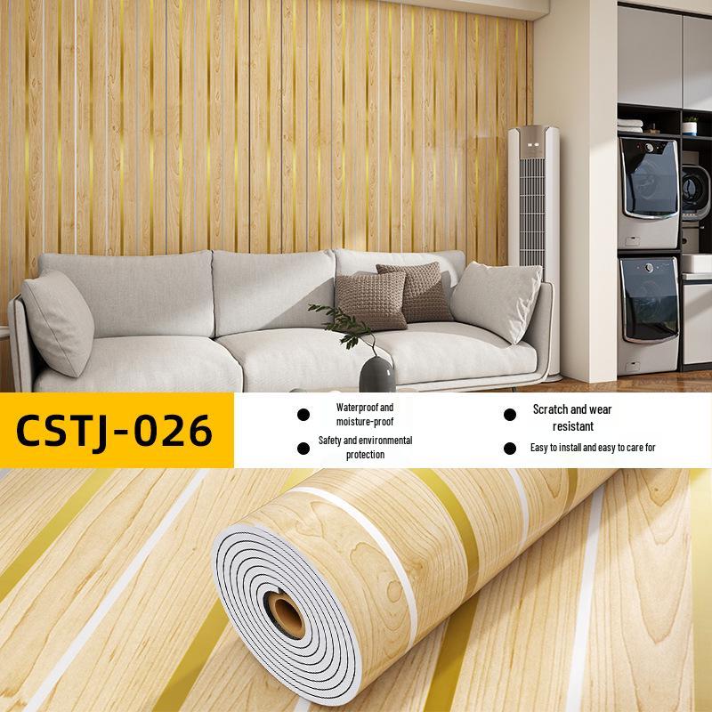 Self-Adhesive Waterproof Imitation Marble Tile Wall Sticker for Bathroom, Living Room, Kitchen, and TV Background.