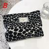 Leopard Print Cosmetics Storage Bag Thickened Storage Washing Travel Large Capacity Makeup Bag Toiletry Organizer Makeup Bags