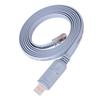 USB2.0 Male to RJ45 Male CAT5 Serial Console Flat Cable for Cisco Routers Switches