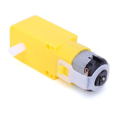TT-Motor-Getriebemotor, DC 3–12 V, Smart-Car-Chassis, Automotor mit vier Antrieben, Einbau eines elektrischen EMC-Getriebemotors für DIY-Smart-Car-Roboter