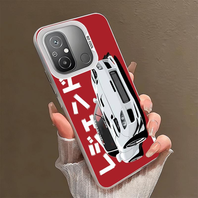

JDM Tokyo Drift Sports Car Soft Phone Case for Xiaomi Redmi 15C 15 14C 13C 12C Poco X5 X6 X7 Pro X3 F8 F7 Ultra M8 13 12 Cover B Xiaomi Poco F8 Pro