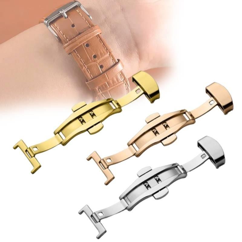 Butterfly Watch Buckle Accessorie Double Buckle Stainless Steel Tool Durable