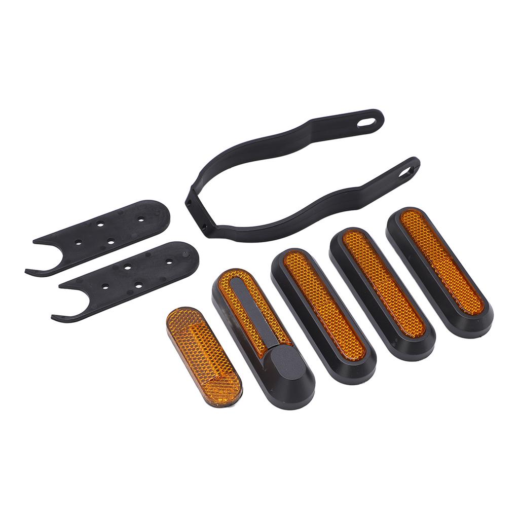 Wheel Reflective Strip Scooter Night Reflector Parts with Screws Bracket  Hex Wrench for   PRO Electric Scooter