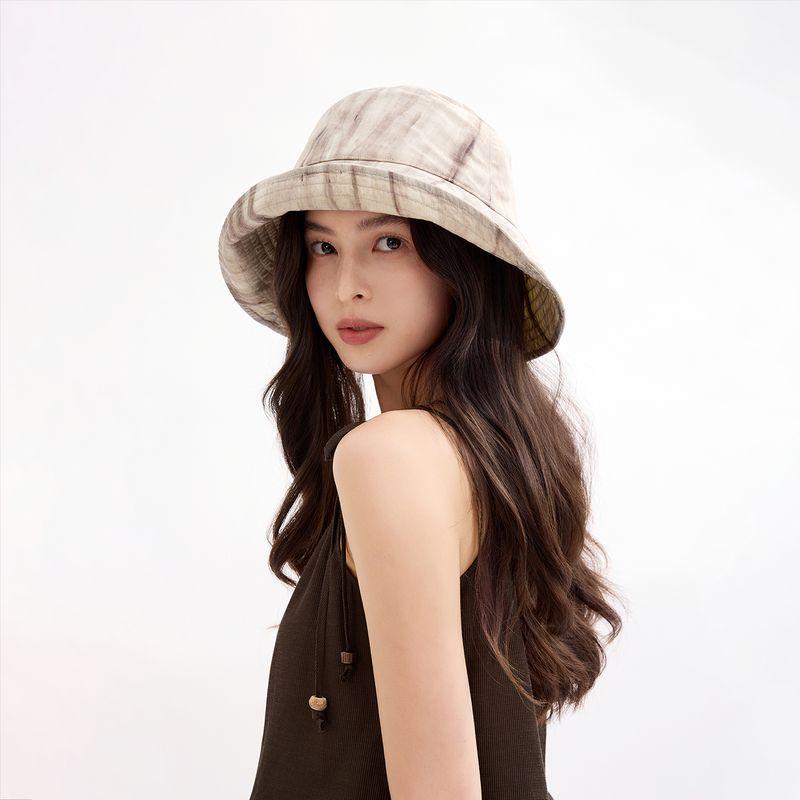 

Тенсел Пятна Панама Рыбака/Сумка Завязанная Магнитная Сумка Трехмерный Профиль Шляпа-Ведро На Все Случаи Жизни Большой Обхват Головы [Fisherman hat] faint sense texture color