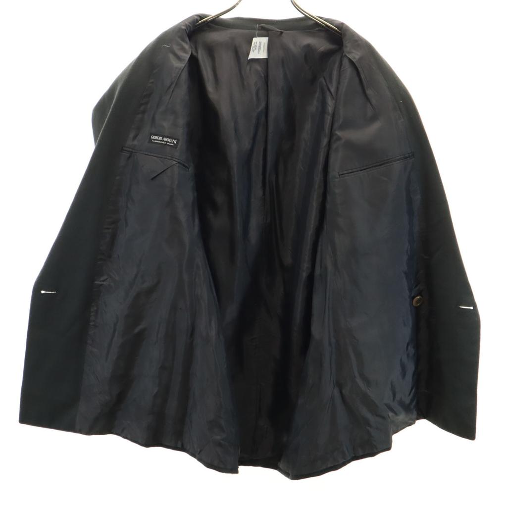 Giorgio Armani 90. léta Vyrobeno v Itálii Staré dvouřadé sako 48 Zelenosivé Pánské Použité