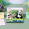 Time Piece 3D Desk Calendar 2027 Paper Carving Tear-away Design for Artistic Home Office Space