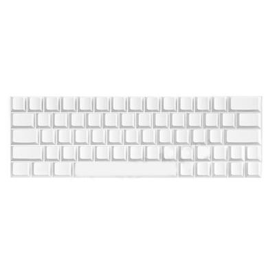 Original Profil 64 Tasten PBT Blank Keycaps Minimalistisches Weißes PBT Material für Mechanische Tastatur Enthusiasten