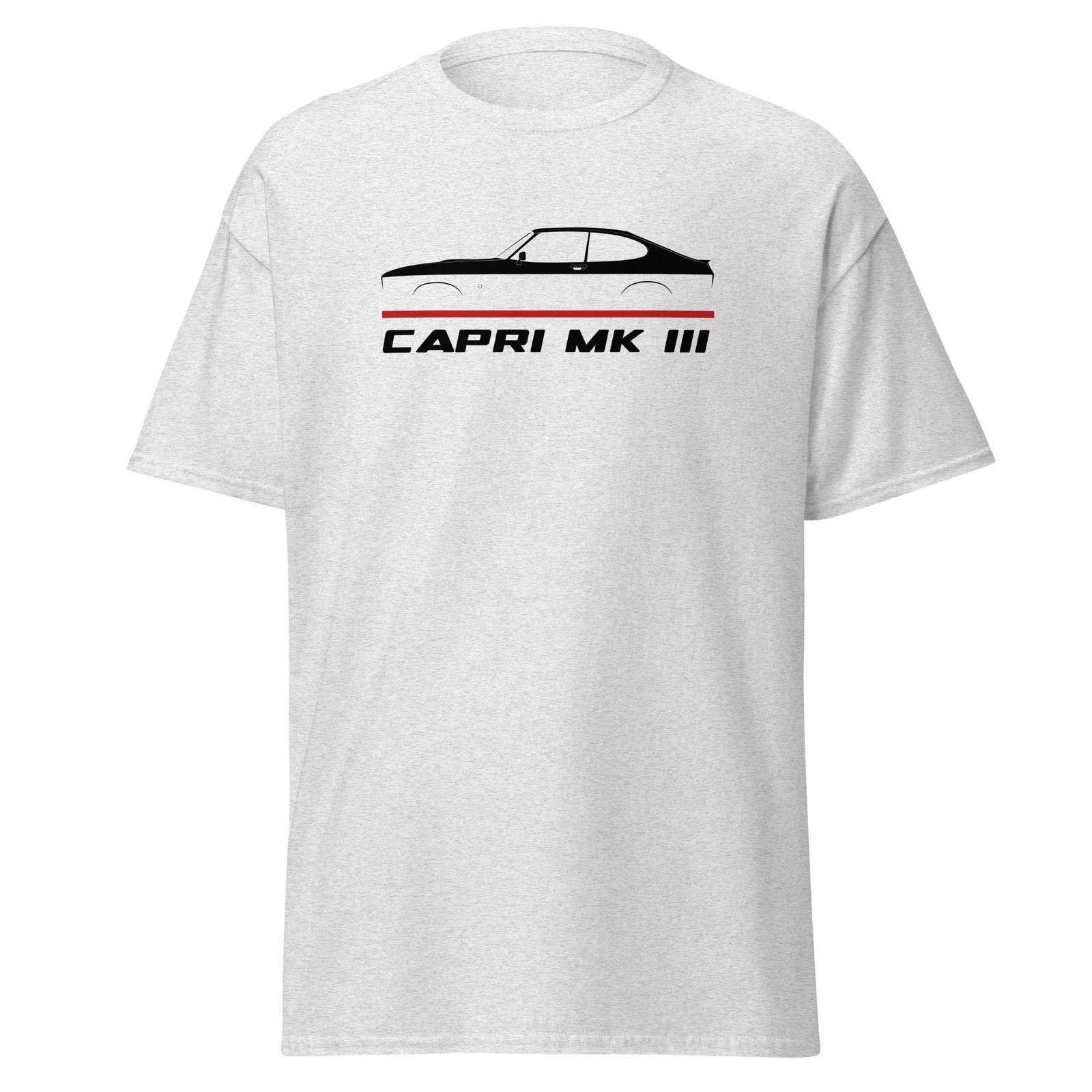 

Premium T-Shirt For Ford Capri Mk III 1978-1986 Car Fans Birthday Gift Tee Shirt M