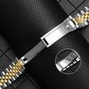 Watchbands For Rolex DATEJUST DAY-DATE OYSTERPERTUAL DATE Stainless Steel Watch Accessories Strap 17mm 20mm 21mm Watch Bracelet