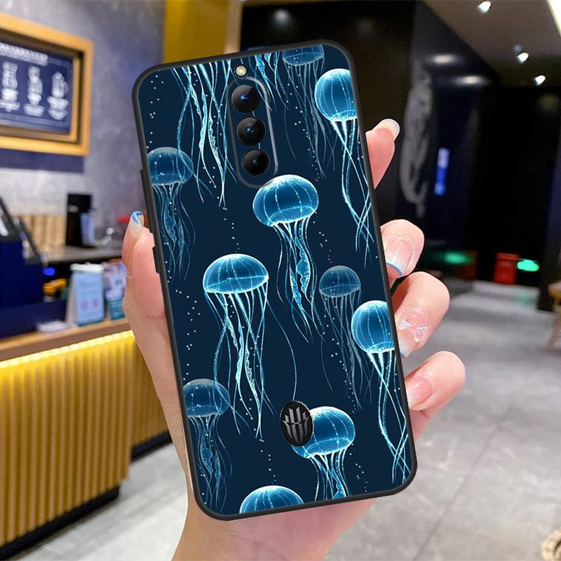 Magic Jellyfish Case For Nubia Red Magic 8 9 10 Pro Plus 6 7 6S 7S Pro 6R 5G RedMagic 8S 9S Pro Plus Cover
