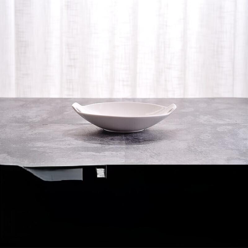 LISM Creative Ceramic Double-Handle Ding Plate