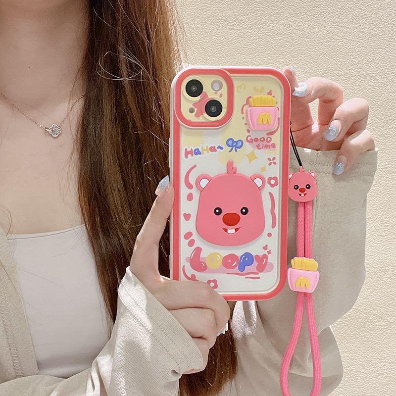 

Чехол для телефона с милыми мультяшными куклами для Infinix Smart7, Hot30i и HOT40 Infinix Hot 30i