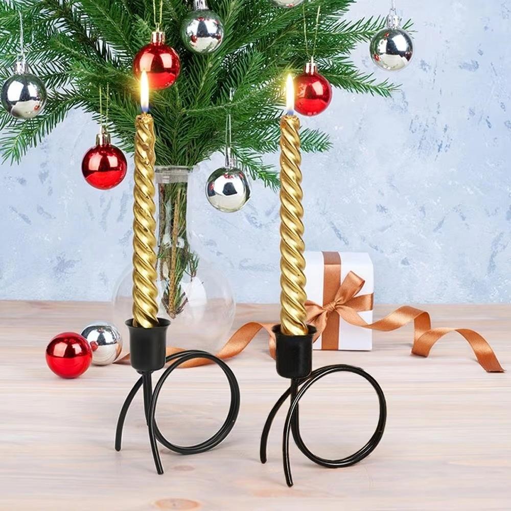 Metallljusstake Bordsdekoration Hem Bröllopsdekor Bordsljusstakar Inomhusprydnader Enkel Ljuskopp