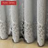 1PC Nuan Series 40-70% Blackout European Style Versatile Luxury Polyester Fiber Jacquard Ring Type Sheer Curtains for Living Room Bedroom Home Decor