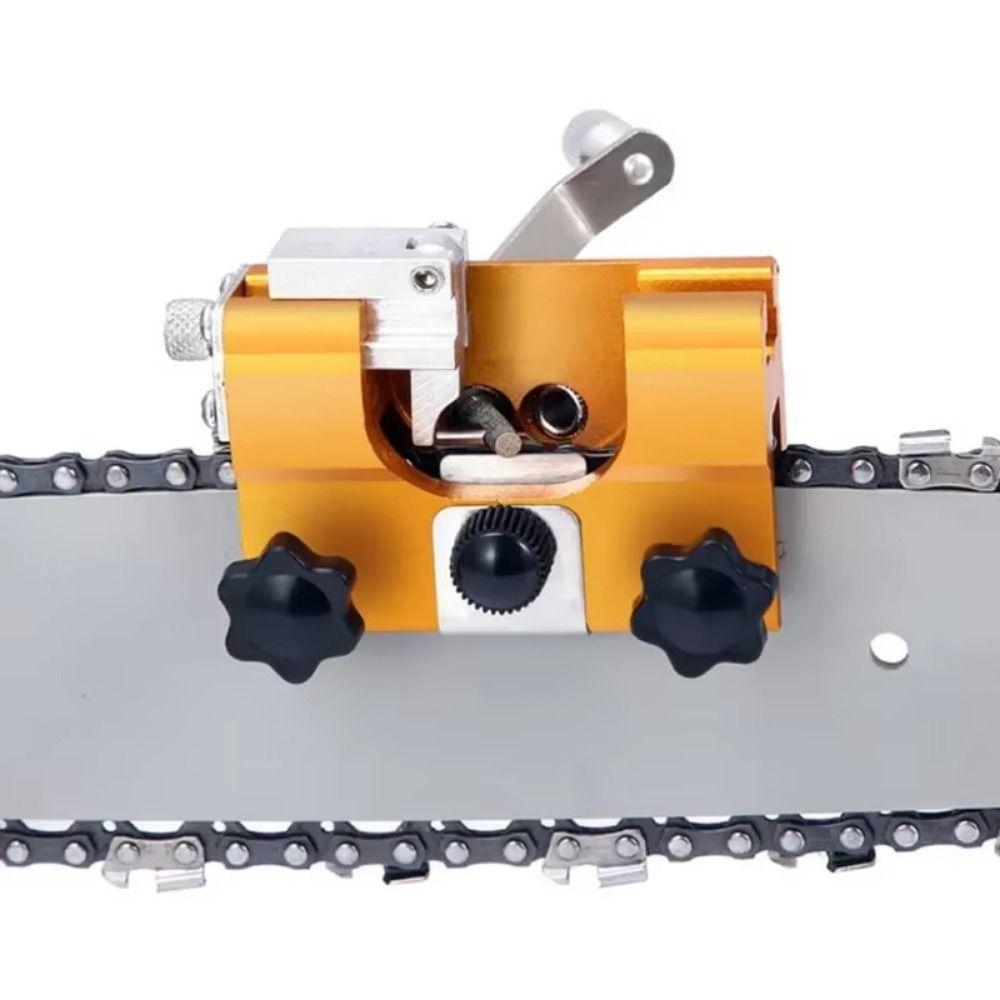 Chain Grinder Hand-cranked Chain Grinder Portable Chain Sharpener  Chain Sharpening Tool