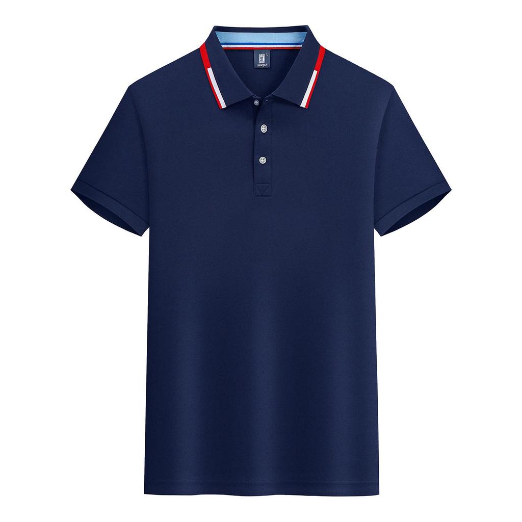 Custom Embroidered Polo Shirt - Men's Quick-Dry Short Sleeve Workwear